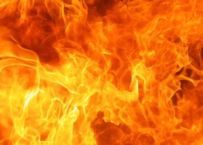 Burned by fire